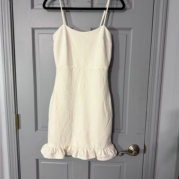 Lulus Dresses & Skirts - Lulu's Cream Mini Dress